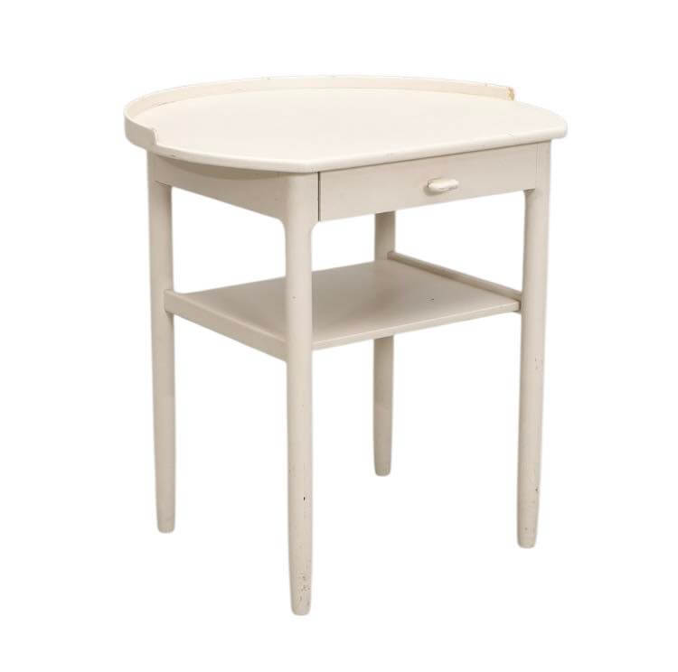 Bodafors nighttable white 1960 ties