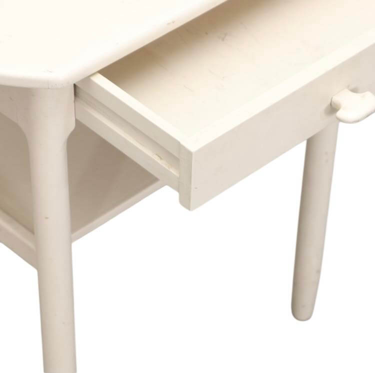 Bodafors nighttable white 1960 ties - Image 4