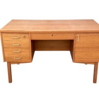 Teak skrivebord no 6