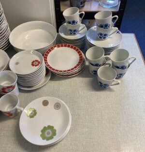 Lot med retro sommerhus porcelæn - Image 2