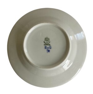 Bing & Grøndahl Blåmalet side tallerken - Image 3