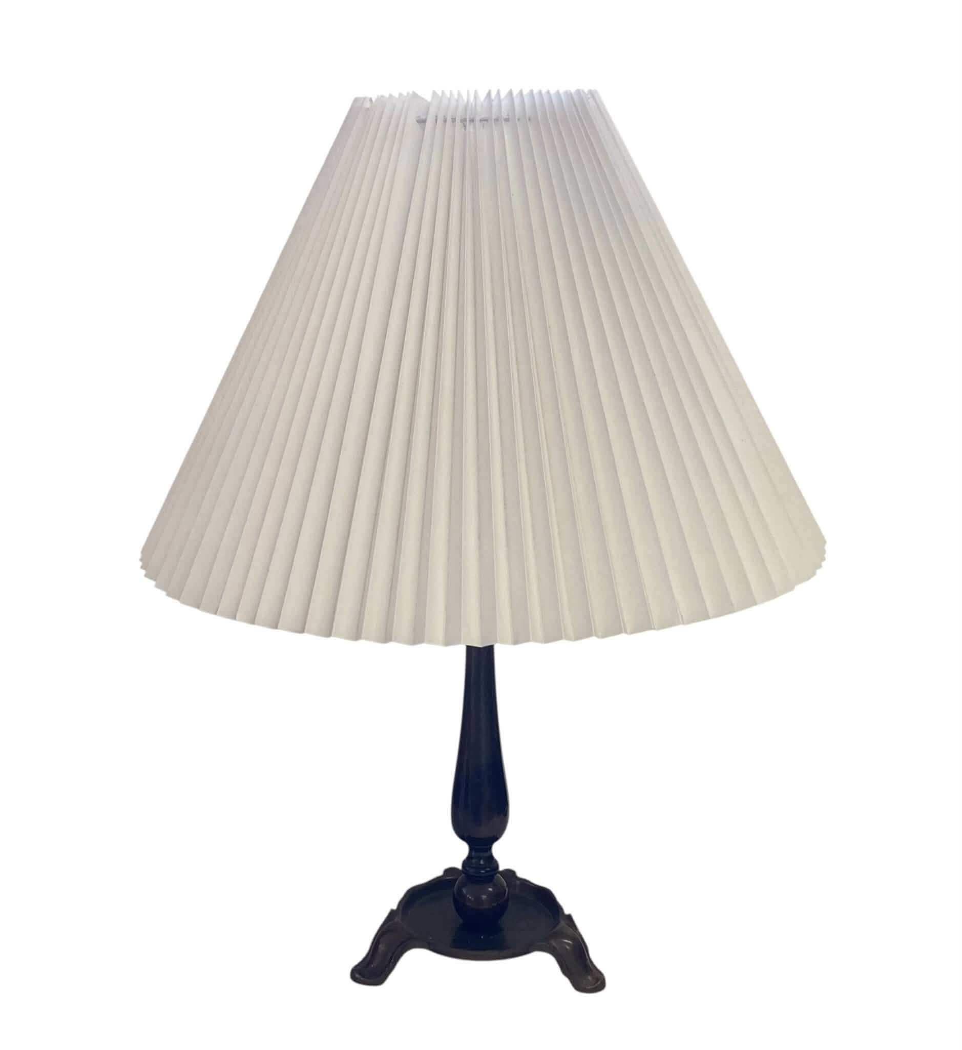 Bronzeret bordlampe no 1