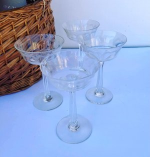 Vintage champagneskåle no 5