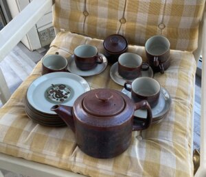 Vintage Desiree testel i keramik