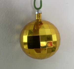 Vintage julekugle no 69