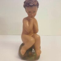 Bemalet gips figur no 2
