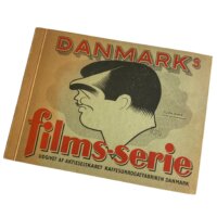 Vintage samlehæfte med filmstjerner