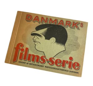 Vintage samlehæfte med filmstjerner