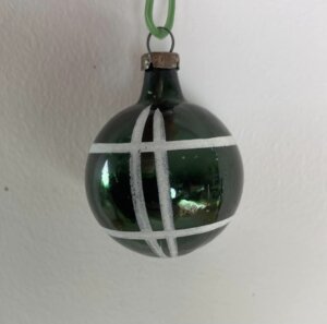 Vintage Julekugle no 70