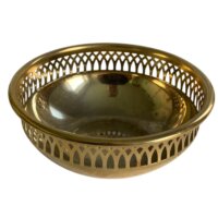 Guld belagt skål no 1