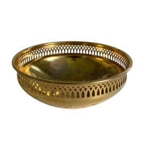 Guld belagt skål no 2