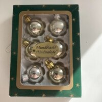 Vintage Julekugler no 63