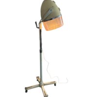 Vintage hårtørrer standerlampe