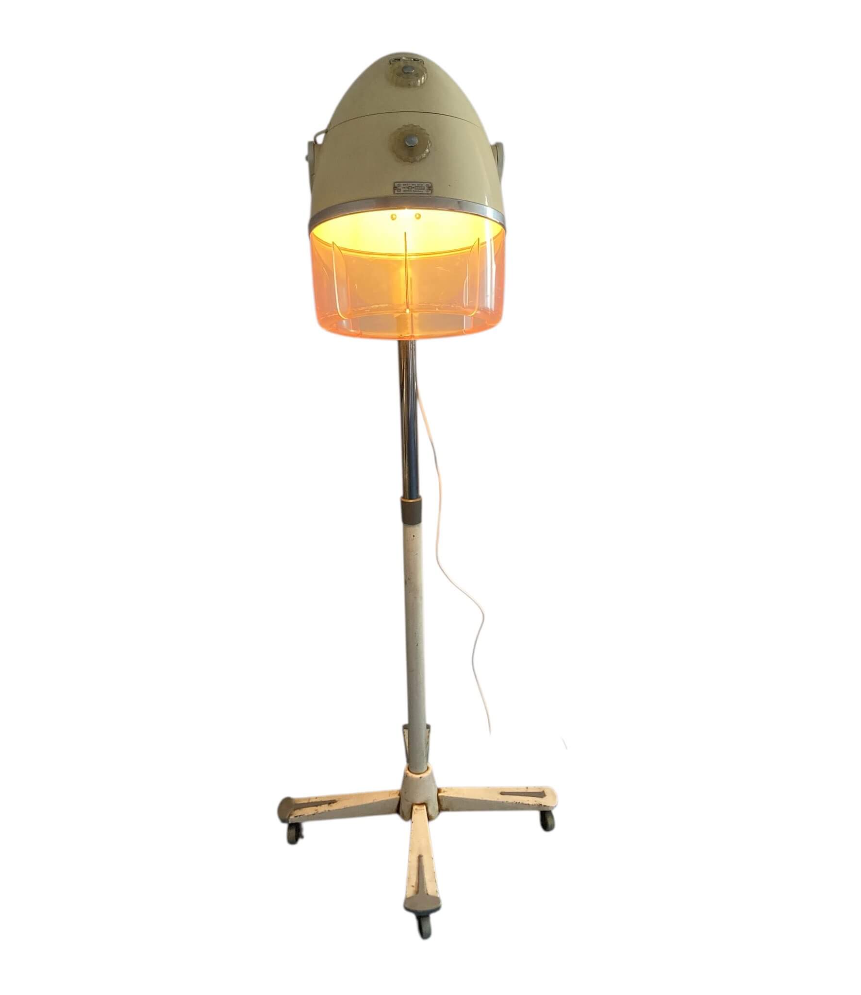 Vintage hårtørrer standerlampe - Image 2