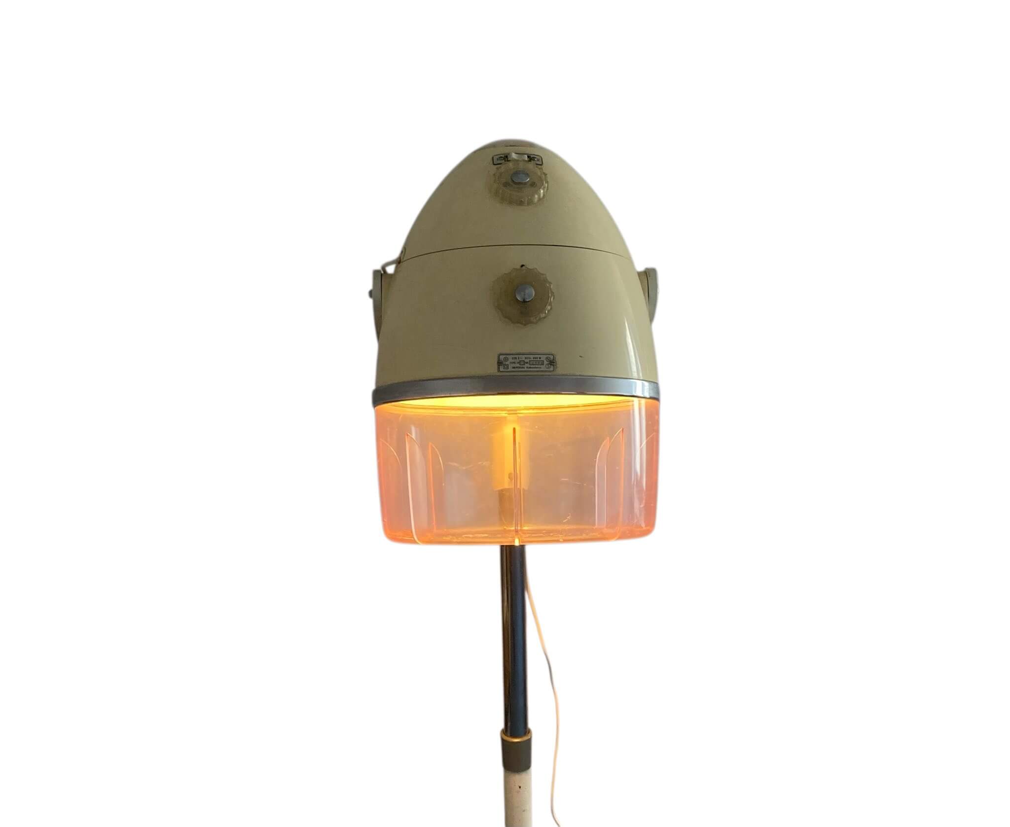 Vintage hårtørrer standerlampe - Image 6