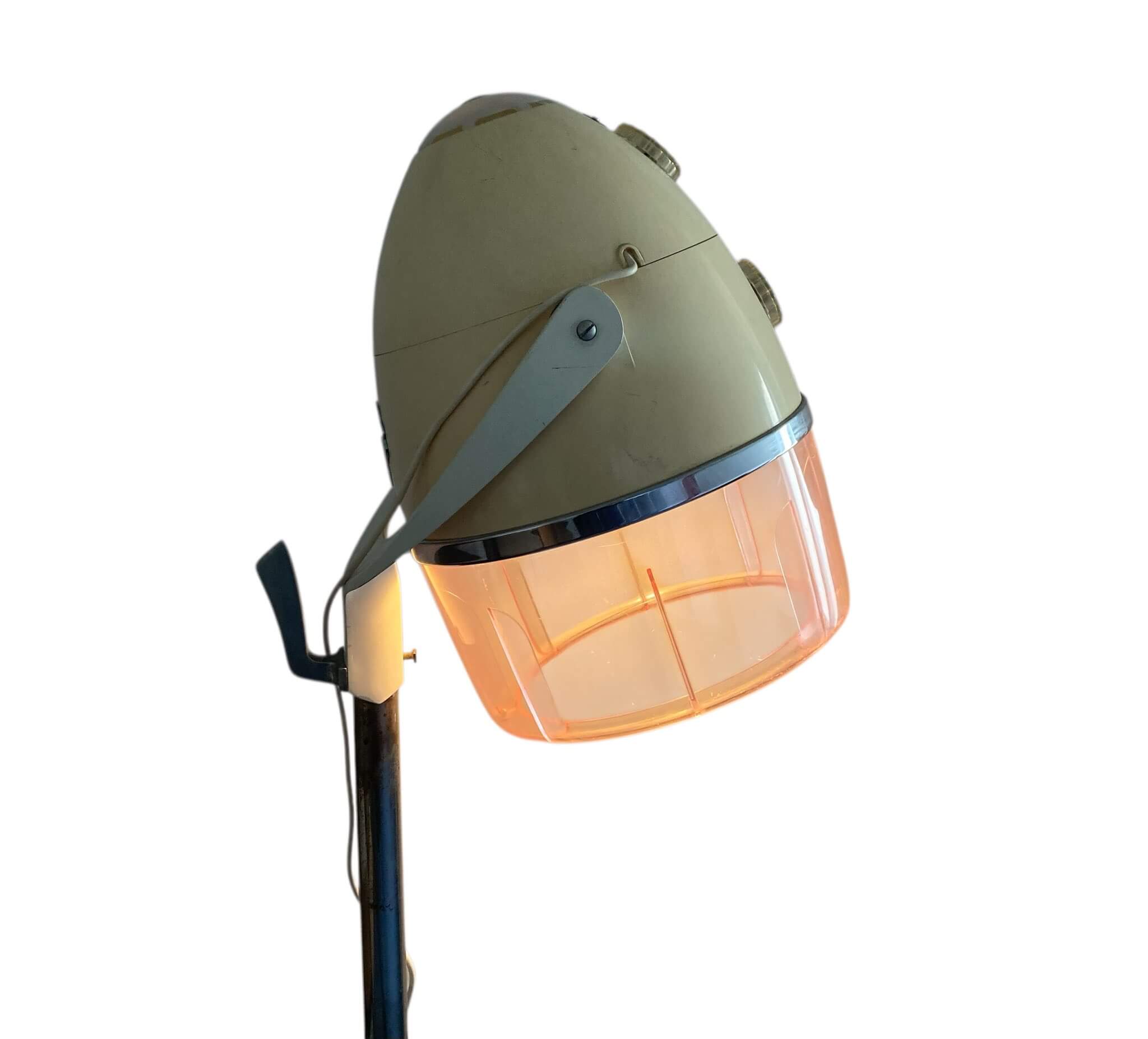 Vintage hårtørrer standerlampe - Image 5