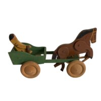 Gammel hest og vogn