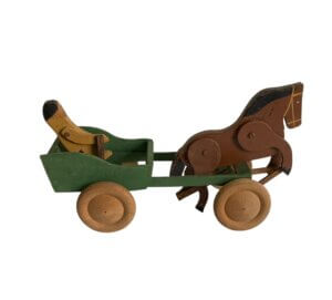 Gammel hest og vogn