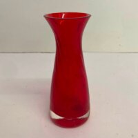 Hyacint vase Rubinrød