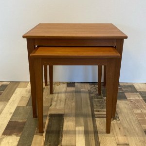 Indskudsborde teak No 3
