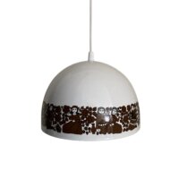 Kaj Franck Emalje lofts lampe