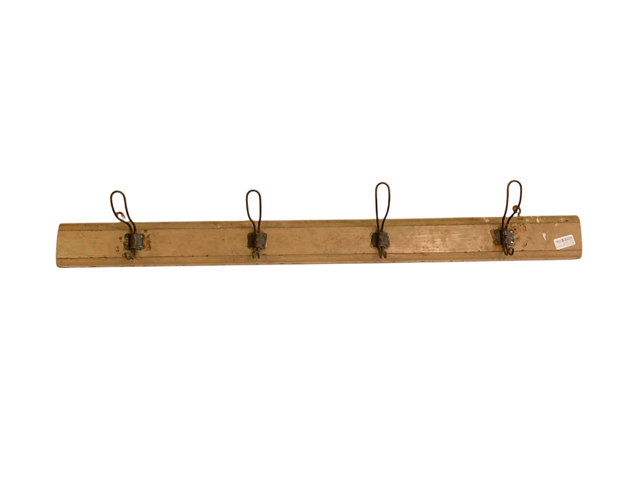 Vintage knagerække gammelrosa - Billede 3