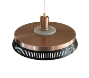 Vintage LYFA lampe kobber - Image 3