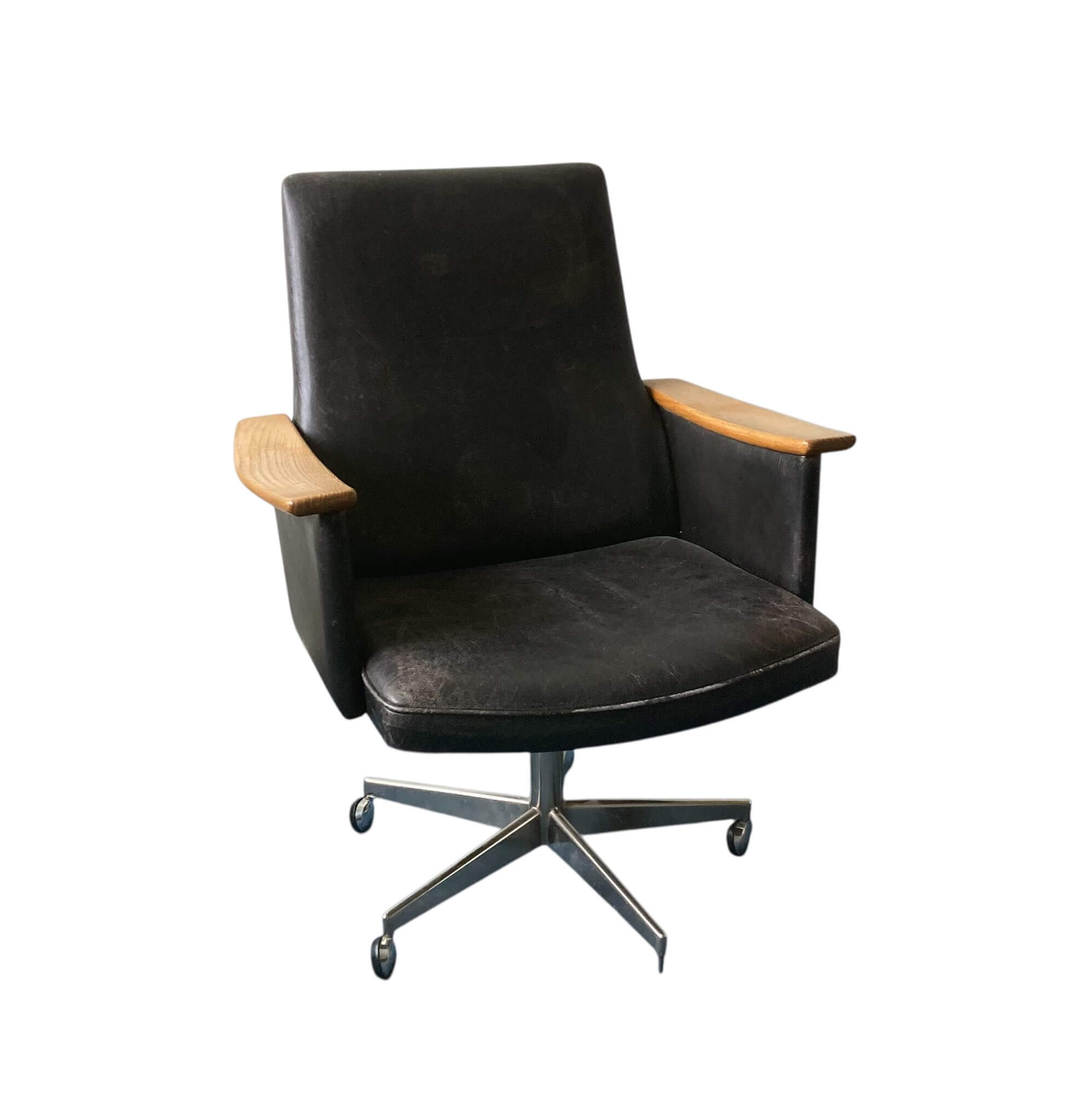 Vintage kontor stol - Image 2