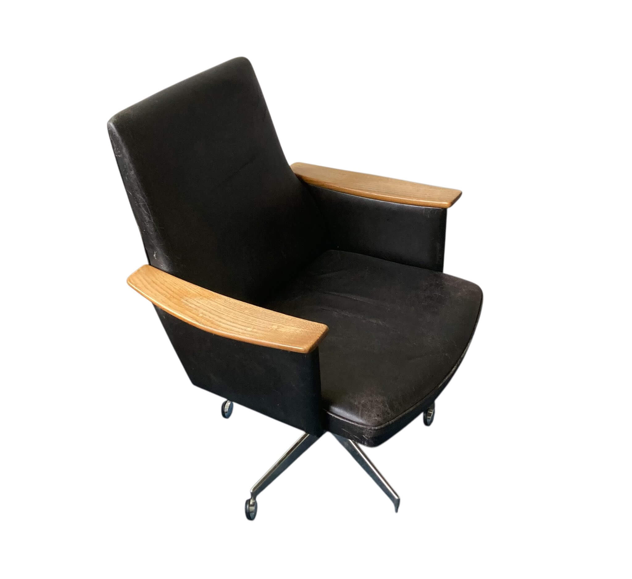 Vintage kontor stol - Image 5