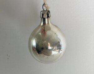 Vintage julekugle no 55