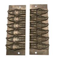 Vintage chokoladeform nisser