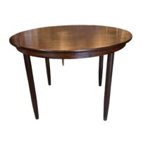 Rundt palisander spisebord no 5
