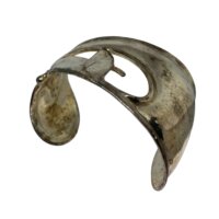 Plet sølv armbånd no 1