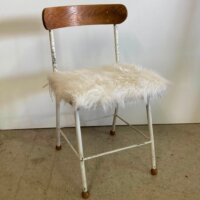 Vintage industriel stol