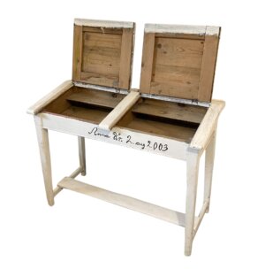 Vintage skolepult no 2 - Image 4
