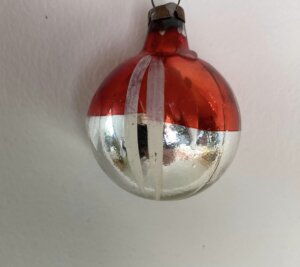Vintage Julekugle no 74