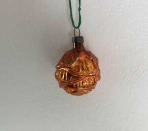 Vintage julekugle no 52