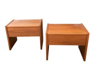 Teak sengeborde no 6