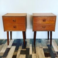 Teak sengeborde no 5