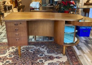 Teak Skrivebord no 2