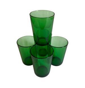 Franske grønne sodavandsglas - Image 3
