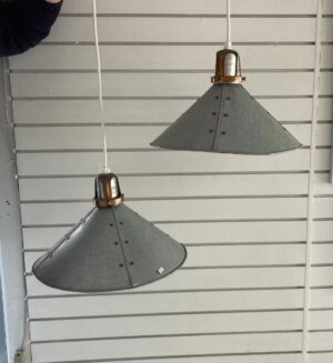 Et par skomagerlamper i Zink og kobber - Image 2