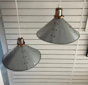 Et par skomagerlamper i Zink og kobber - Image 3