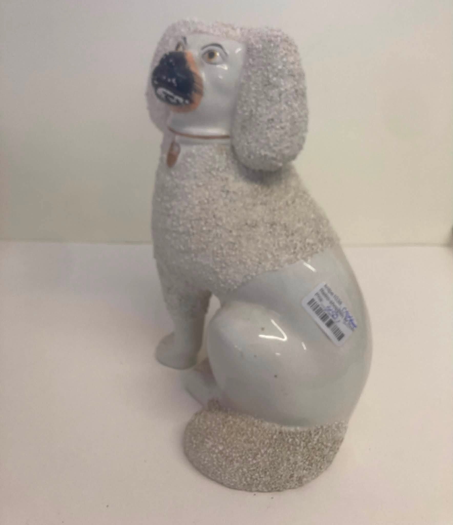 Staffordshire krymmelpuddel kamin hund - Billede 4