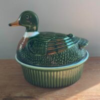 Vintage pateskål andeformet no 1