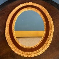 Teak spejl no 5
