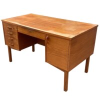 Teak skrivebord no 7