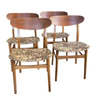 4 stk spisestue stole i teak
