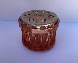 Vintage glas tevarmer no 1