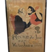Toulouse-Lautrec plakat indrammet